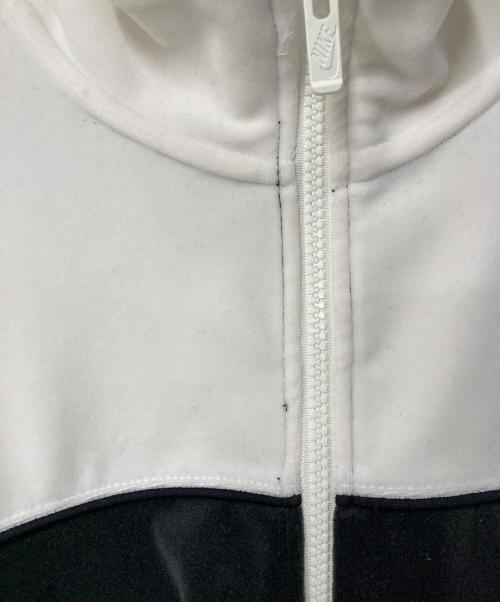 NIKE（ナイキ）NIKE (ナイキ) ベロアトラックジャケット ホワイト×ブラック サイズ:Lの古着・服飾アイテム