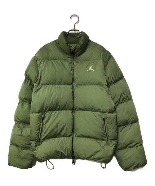 NIKE（ナイキ）NIKE (ナイキ) AS M J ESS POLY PUFFER JKT SKY J LT OLIVE オリーブ サイズ:Mの古着・服飾アイテム