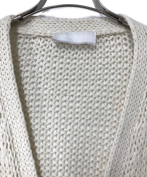 NEON SIGN（ネオンサイン）NEON SIGN (ネオンサイン) Ne QUILTED CARDIGAN カーディガン アイボリー サイズ:-の古着・服飾アイテム