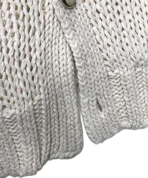 NEON SIGN（ネオンサイン）NEON SIGN (ネオンサイン) Ne QUILTED CARDIGAN カーディガン アイボリー サイズ:-の古着・服飾アイテム