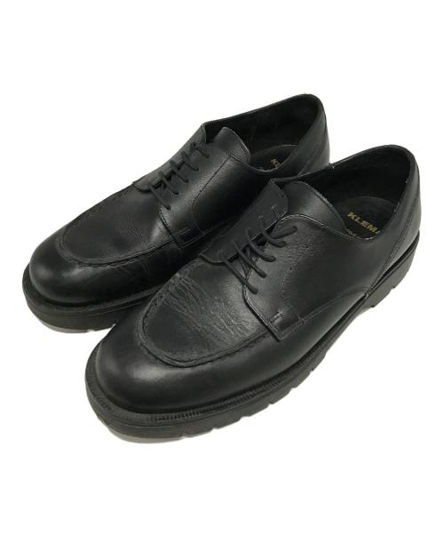 KLEMAN（クレマン）KLEMAN (クレマン) Uチップシューズ ブラック サイズ:SIZE 41の古着・服飾アイテム