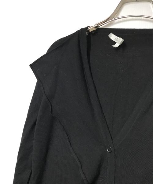 MaxMara（マックスマーラ）MaxMara (マックスマーラ) ウールカーディガン ブラック サイズ:Mの古着・服飾アイテム