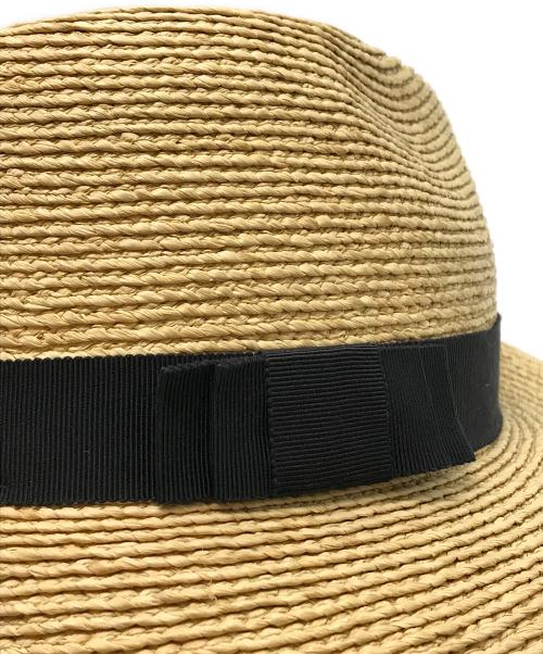 HELEN KAMINSKI（ヘレンカミンスキー）HELEN KAMINSKI (ヘレンカミンスキー) ラフィアハット ベージュ サイズ:ONE SIZEの古着・服飾アイテム