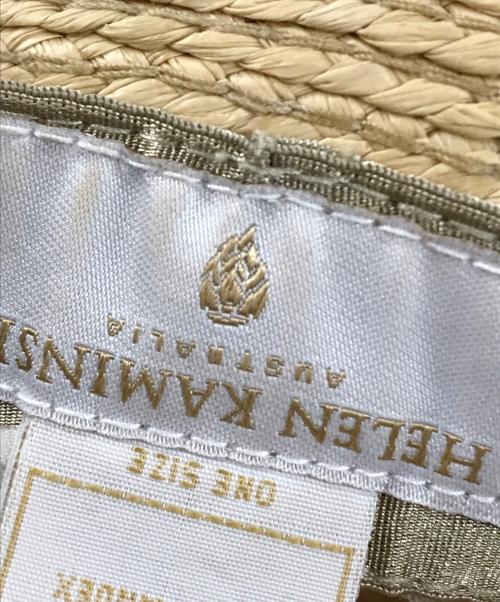 HELEN KAMINSKI（ヘレンカミンスキー）HELEN KAMINSKI (ヘレンカミンスキー) ラフィアハット ベージュ サイズ:ONE SIZEの古着・服飾アイテム