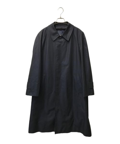 Aquascutum（アクアスキュータム）Aquascutum (アクアスキュータム) ライナー付ステンカラーコート 6258002 ネイビー サイズ:36の古着・服飾アイテム