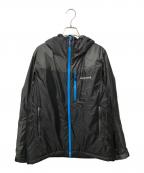 mont-bellモンベル）の古着「フラットアイアンパーカ 1101573」｜ブラック×グレー