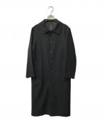 Y'sワイズ）の古着「ステンカラーコート」｜ブラック