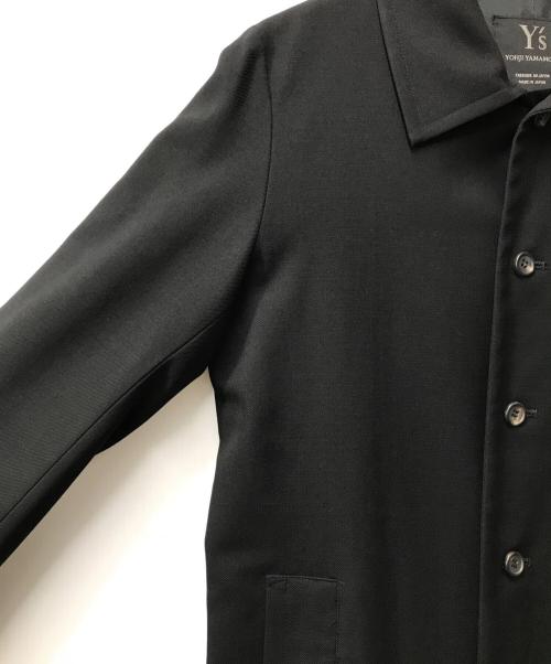 Y's（ワイズ）Y's (ワイズ) ステンカラーコート ブラック サイズ:3の古着・服飾アイテム
