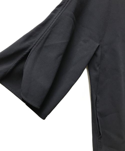 CYCLAS（シクラス）CYCLAS (シクラス) レーヨン ナイロン ボートネック ロング ワンピース 1-07-09-0019 ネイビー サイズ:36の古着・服飾アイテム