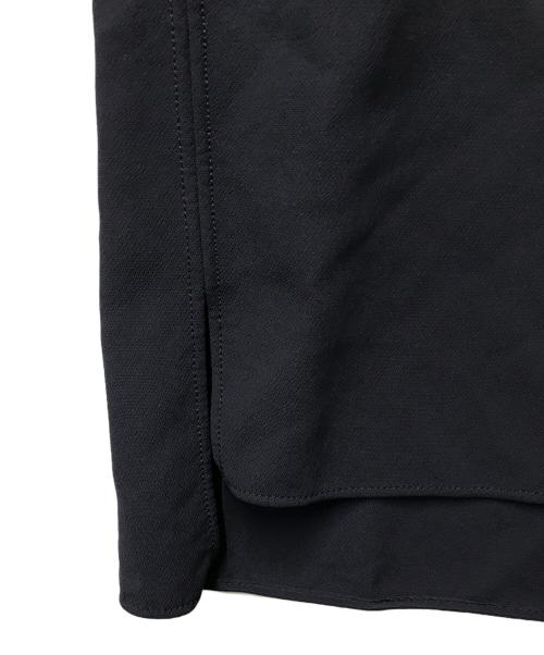 CYCLAS（シクラス）CYCLAS (シクラス) レーヨン ナイロン ボートネック ロング ワンピース 1-07-09-0019 ネイビー サイズ:36の古着・服飾アイテム