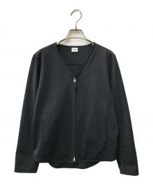 HaaT（ハート）の古着「ノーカラージャケット」｜ブラック