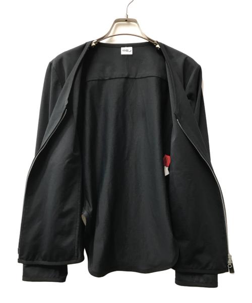 HaaT（ハート）Haat (ハート イッセイ ミヤケ) ノーカラージャケット ブラック サイズ:2の古着・服飾アイテム