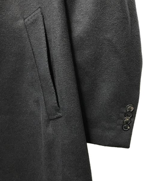 LARDINI（ラルディーニ）LARDINI (ラルディーニ) カシミヤチェスターコート ネイビー サイズ:SIZE 50 (XL)の古着・服飾アイテム