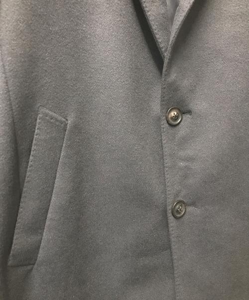 LARDINI（ラルディーニ）LARDINI (ラルディーニ) カシミヤチェスターコート ネイビー サイズ:SIZE 50 (XL)の古着・服飾アイテム