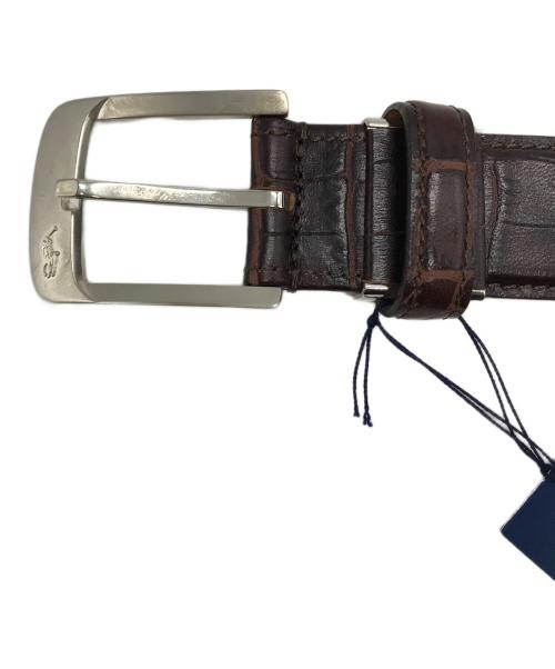 POLO RALPH LAUREN（ポロ・ラルフローレン）POLO RALPH LAUREN (ポロ・ラルフローレン) レザーベルト ブラウンの古着・服飾アイテム