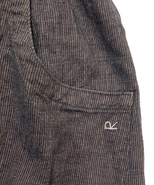 45R（フォーティファイブ・アール）45R (フォーティファイブ・アール) リネンコットンスカート グレーの古着・服飾アイテム