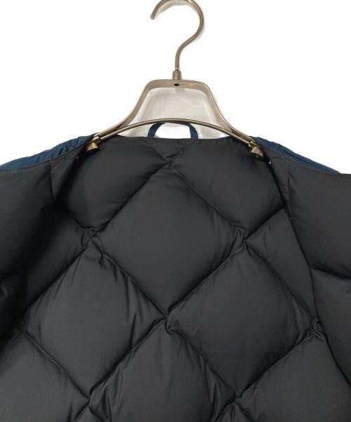 PIG & ROOSTER（ピッグ アンド ルースター）PIG & ROOSTER (ピッグ アンド ルースター) DA COMFY DOWN VEST ブルー×ブラック サイズ:40の古着・服飾アイテム