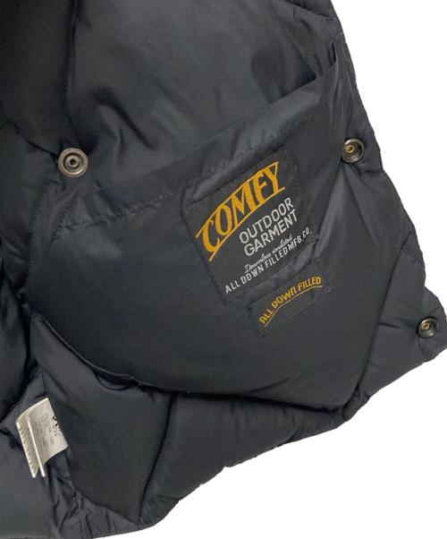 PIG & ROOSTER（ピッグ アンド ルースター）PIG & ROOSTER (ピッグ アンド ルースター) DA COMFY DOWN VEST ブルー×ブラック サイズ:40の古着・服飾アイテム