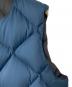 中古・古着 PIG & ROOSTER (ピッグ アンド ルースター) DA COMFY DOWN VEST ブルー×ブラック サイズ:40：7000円