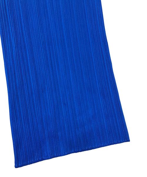 PLEATS PLEASE（プリーツプリーズ）PLEATS PLEASE (プリーツプリーズ) プリーツノースリーブワンピース ブルー サイズ:1の古着・服飾アイテム