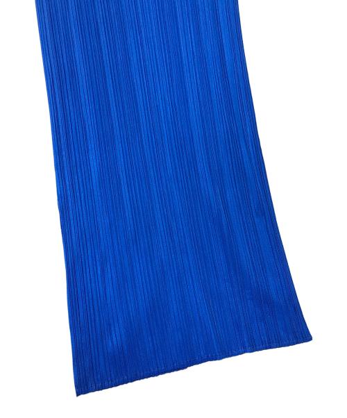 PLEATS PLEASE（プリーツプリーズ）PLEATS PLEASE (プリーツプリーズ) プリーツノースリーブワンピース ブルー サイズ:1の古着・服飾アイテム