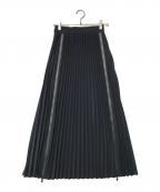 Risleyリズレー）の古着「プリーツスカート」｜ネイビー