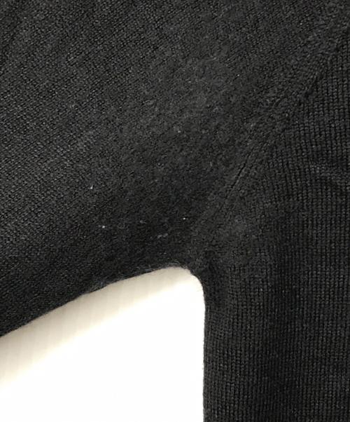 Dior（ディオール）DIOR (ディオール) 爪痕ダメージ加工Vネックニット 5HH4059061 ブラック サイズ:Sの古着・服飾アイテム