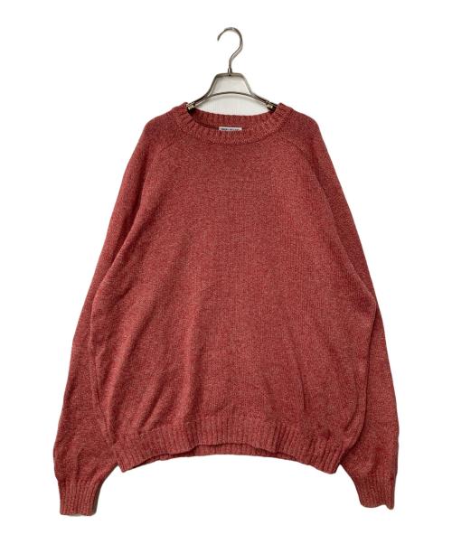 BROOKS BROTHERS（ブルックスブラザーズ）BROOKS BROTHERS (ブルックスブラザーズ) コットンクルーネックニット USA製 レッド サイズ:XLの古着・服飾アイテム
