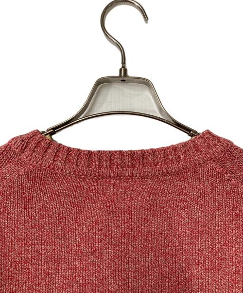 BROOKS BROTHERS（ブルックスブラザーズ）BROOKS BROTHERS (ブルックスブラザーズ) コットンクルーネックニット USA製 レッド サイズ:XLの古着・服飾アイテム