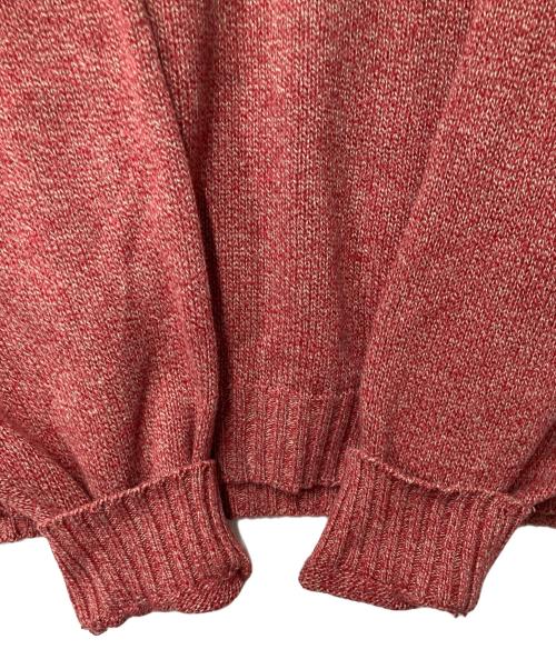 BROOKS BROTHERS（ブルックスブラザーズ）BROOKS BROTHERS (ブルックスブラザーズ) コットンクルーネックニット USA製 レッド サイズ:XLの古着・服飾アイテム