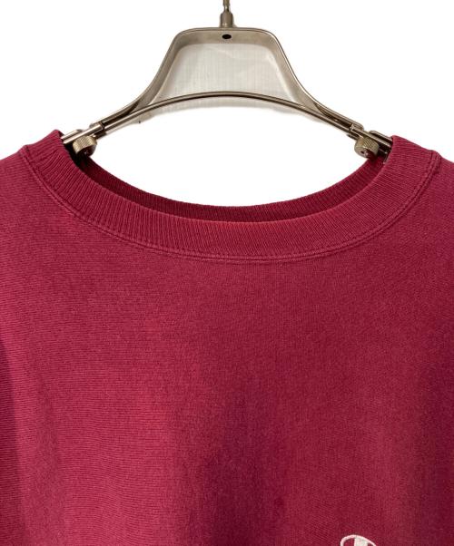 Champion REVERSE WEAVE（チャンピオン リバース ウィーブ）Champion REVERSE WEAVE (チャンピオン リバース ウィーブ) クルーネックスウェット ボルドー サイズ:Lの古着・服飾アイテム