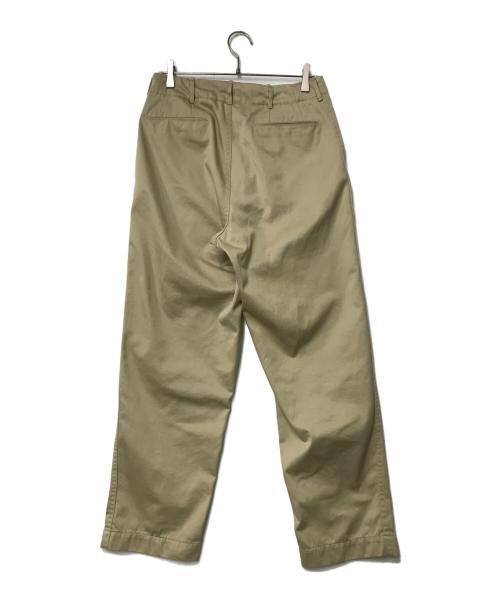 nanamica（ナナミカ）nanamica (ナナミカ) Wide Chino Pants ワイドチノパンツ SUCS401 ベージュ サイズ:76cm (W30)の古着・服飾アイテム