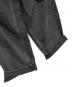 中古・古着 uru (ウル) COTTON DENIM TUCK PANTS ブラック サイズ:1：9000円