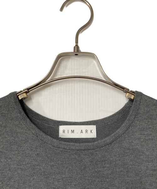 RIM.ARK（リムアーク）RIM.ARK (リムアーク) ニットワンピース グレー サイズ:36の古着・服飾アイテム