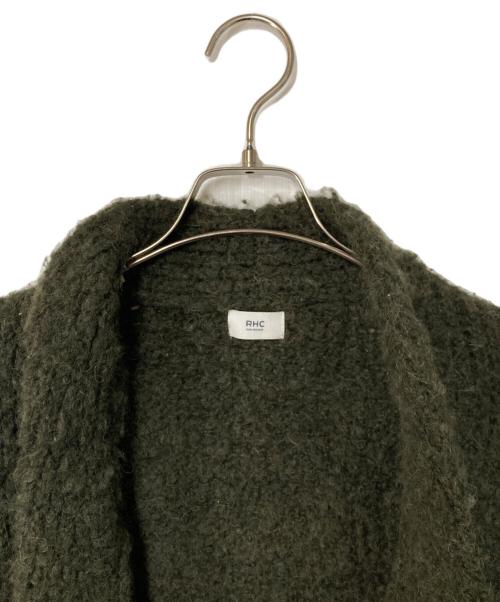 RHC Ron Herman（アールエイチシー ロンハーマン）RHC Ron Herman (アールエイチシー ロンハーマン) アルパカ混カーディガン グリーン サイズ:Ｍの古着・服飾アイテム