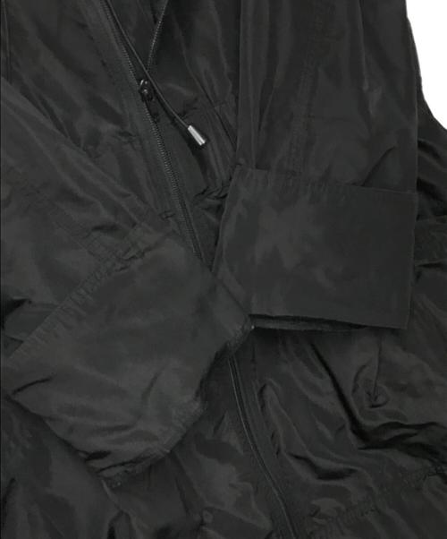 SPECCHIO（スペッチオ）SPECCHIO (スペッチオ) プリーツデザイン ジップアップコート ブラック サイズ:40の古着・服飾アイテム
