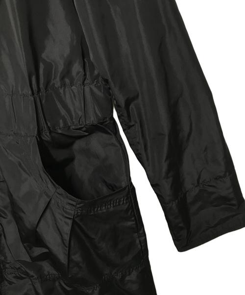 SPECCHIO（スペッチオ）SPECCHIO (スペッチオ) プリーツデザイン ジップアップコート ブラック サイズ:40の古着・服飾アイテム