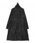 SPECCHIO (スペッチオ) プリーツデザイン ジップアップコート ブラック サイズ:40：7000円