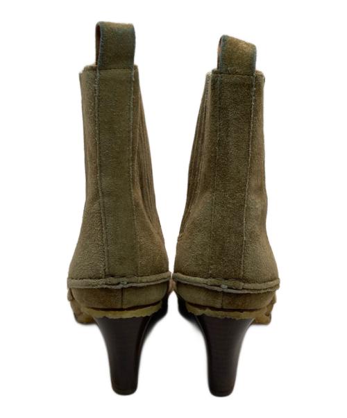 TORY BURCH（トリーバーチ）TORY BURCH (トリーバーチ) LILA HEELED ANKLE BOOT ベージュ サイズ:5 1/2の古着・服飾アイテム