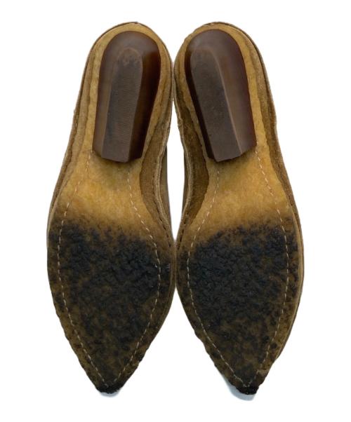 TORY BURCH（トリーバーチ）TORY BURCH (トリーバーチ) LILA HEELED ANKLE BOOT ベージュ サイズ:5 1/2の古着・服飾アイテム