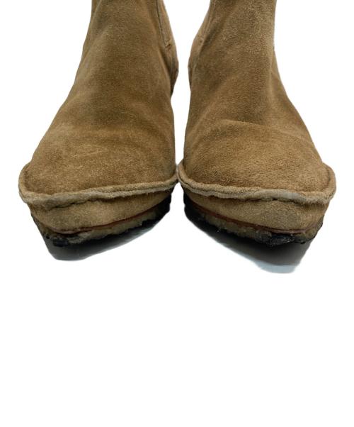 TORY BURCH（トリーバーチ）TORY BURCH (トリーバーチ) LILA HEELED ANKLE BOOT ベージュ サイズ:5 1/2の古着・服飾アイテム