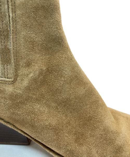 TORY BURCH（トリーバーチ）TORY BURCH (トリーバーチ) LILA HEELED ANKLE BOOT ベージュ サイズ:5 1/2の古着・服飾アイテム