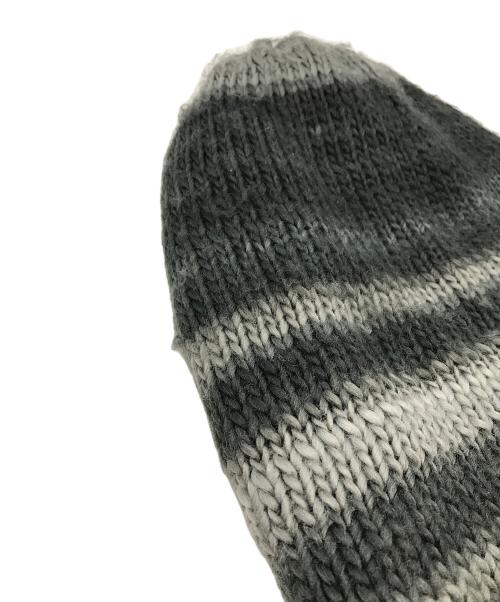 SUPREME（シュプリーム）Supreme (シュプリーム) Ombre Stripe Beanie グレーの古着・服飾アイテム