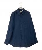 GIVENCHYジバンシィ）の古着「ロゴシャツ」｜ネイビー