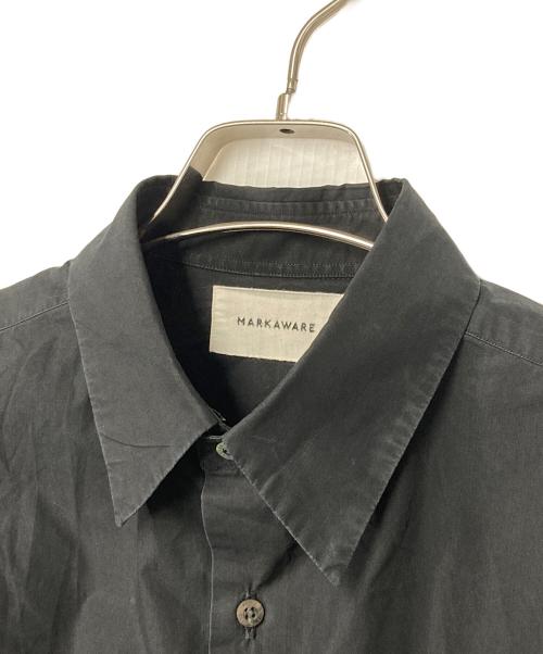 MARKAWARE（マーカウェア）MARKAWARE (マーカウェア) COMFORT FIT SHIRTS ブラック サイズ:2の古着・服飾アイテム