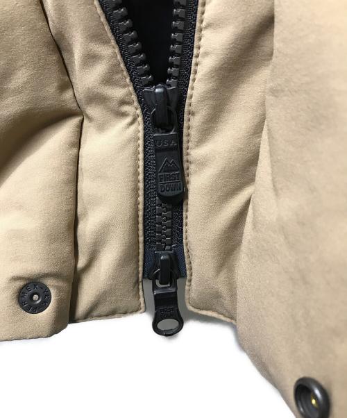 FIRST DOWN（ファーストダウン）FIRST DOWN (ファーストダウン) ダウンジャケット ブラウン サイズ:Lの古着・服飾アイテム