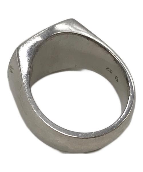 TOM WOOD（トムウッド）TOM WOOD (トムウッド) Cushion White Mother of Pearl Ring/クッションホワイトマザーオブパールリング サイズ:52（約11号）の古着・服飾アイテム