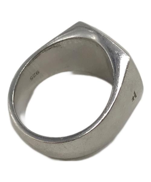 TOM WOOD（トムウッド）TOM WOOD (トムウッド) Cushion White Mother of Pearl Ring/クッションホワイトマザーオブパールリング サイズ:52（約11号）の古着・服飾アイテム