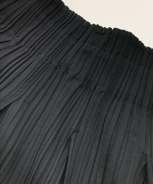 PLEATS PLEASE（プリーツプリーズ）PLEATS PLEASE (プリーツプリーズ) ワイドプリーツパンツ ブラック サイズ:2の古着・服飾アイテム