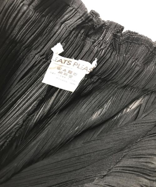 PLEATS PLEASE（プリーツプリーズ）PLEATS PLEASE (プリーツプリーズ) ワイドプリーツパンツ ブラック サイズ:2の古着・服飾アイテム
